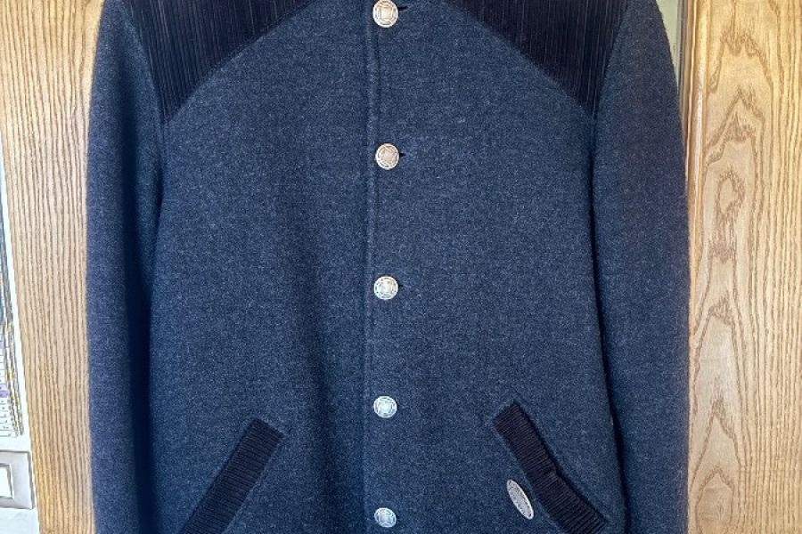 Schwarze Walkerjacke - Bild 2