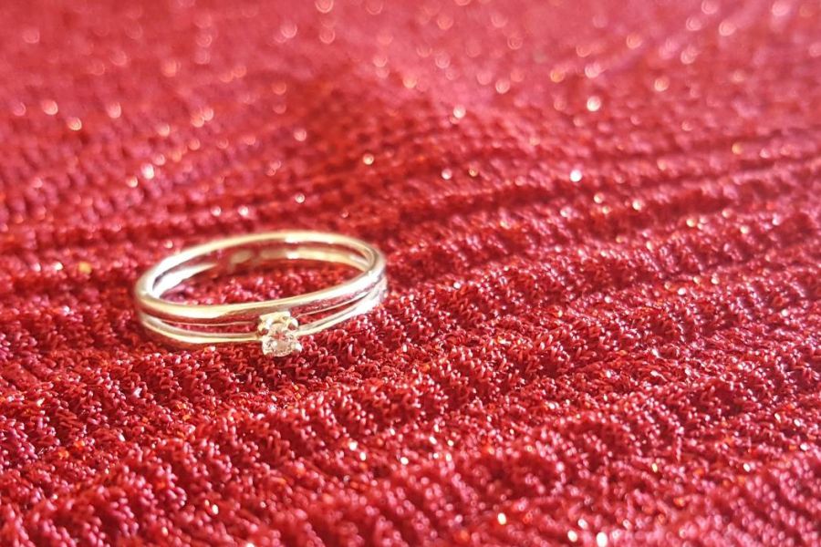Diamantring / anello con diamante - Bild 1
