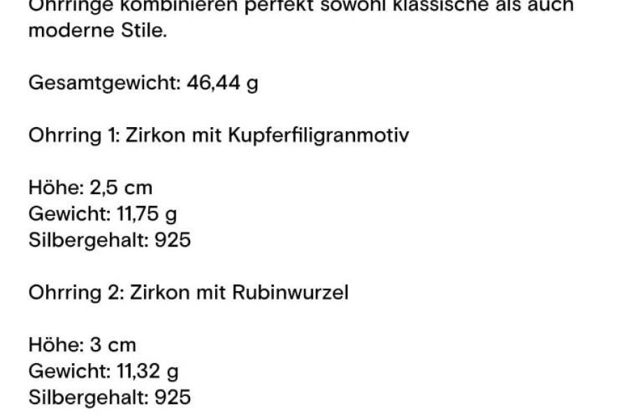 Ohrringe zu verkaufen - Bild 3