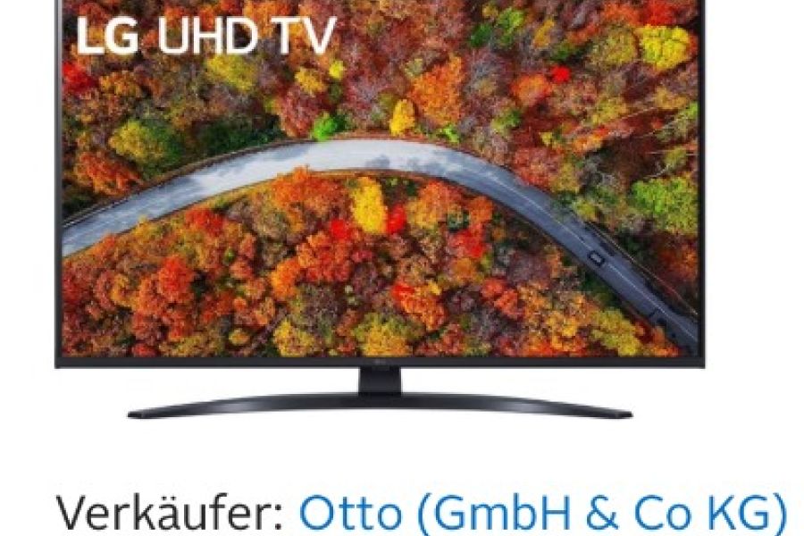 LG TV 42 Zoll UHD Zweit Gerät fast nie gelaufen wie neu - Bild 1
