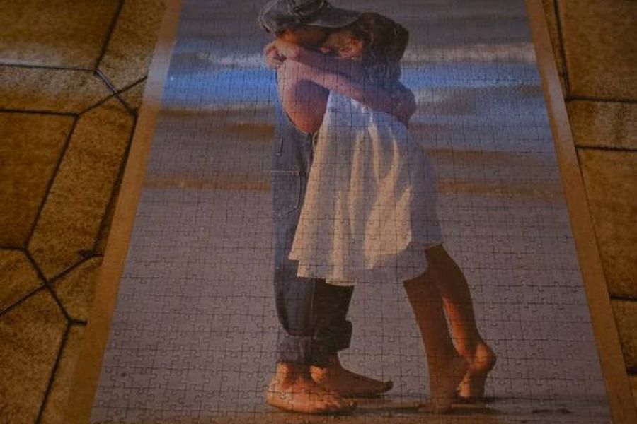 Puzzle Bild freiwillige Spende abzugeben - Bild 1