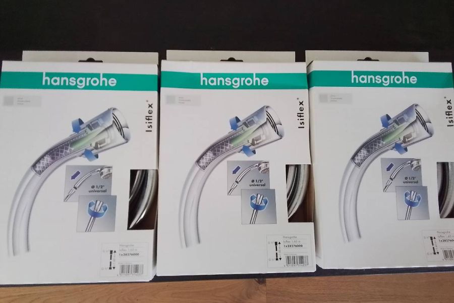 Drei HG Brauseschläuche 160 cm - Bild 1