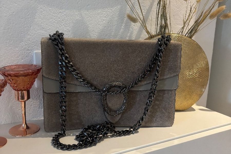 Leder Handtasche - Bild 1