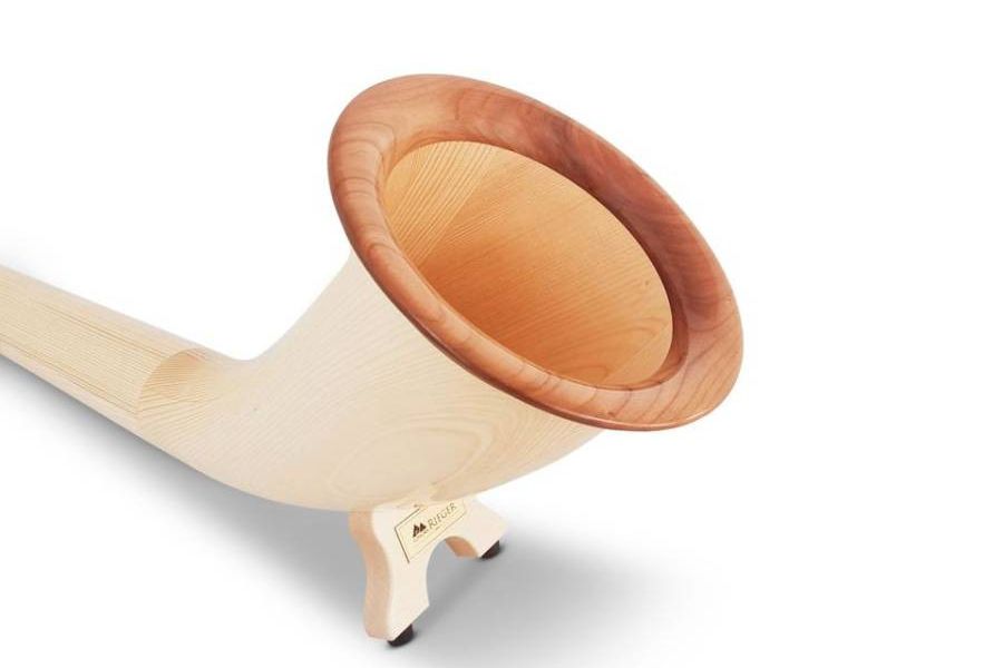 Alphorn RIEGER Classic Fichte Tonart F - Bild 4