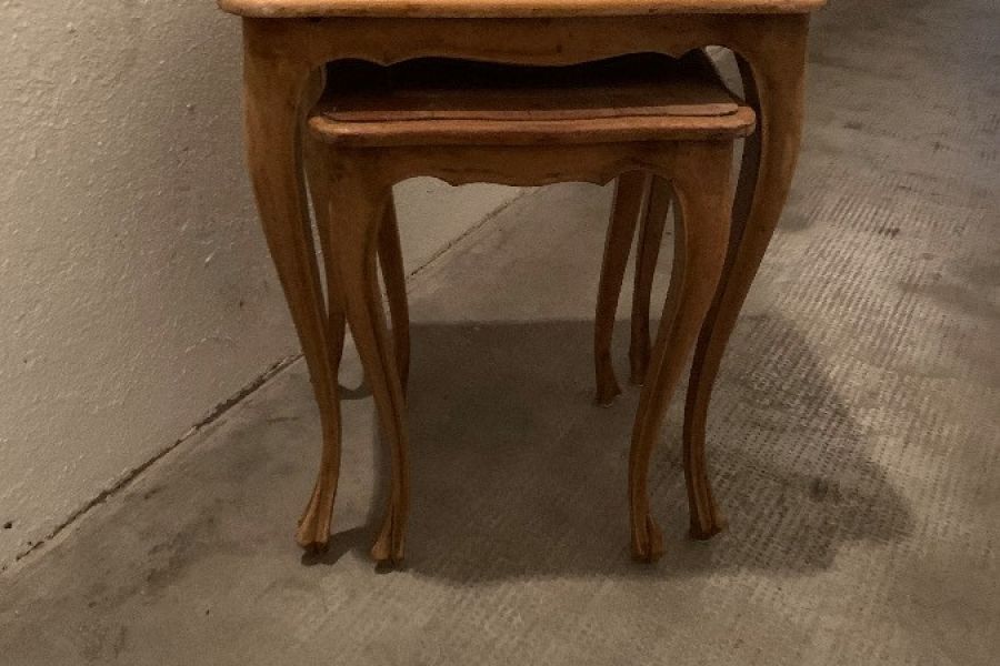 Biedermeier kleine Beistelltischchen - Bild 5