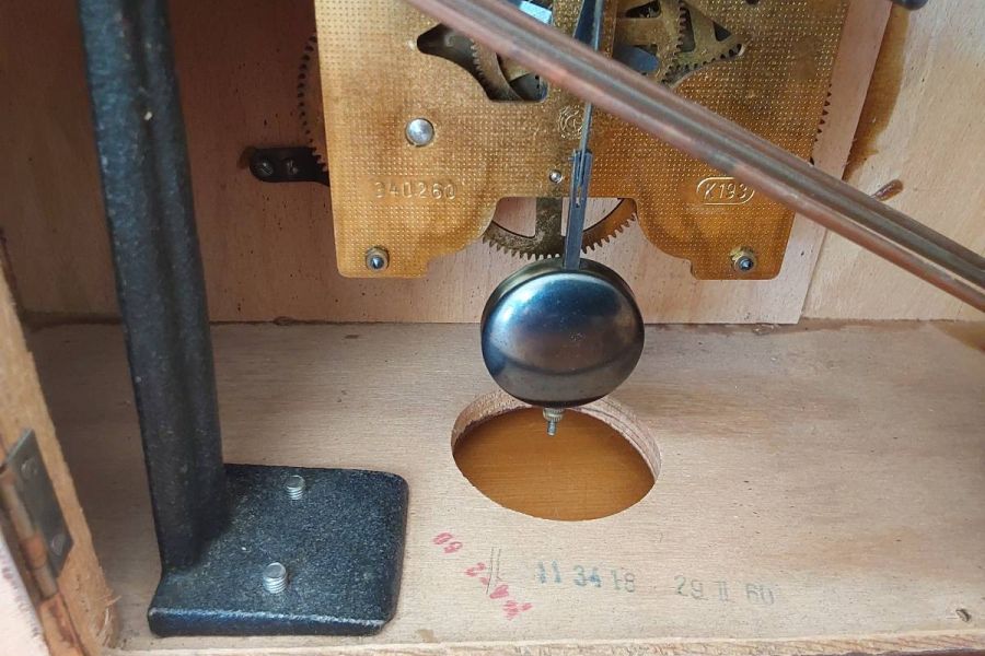 Kaminuhr mechanisches Werk - Bild 5