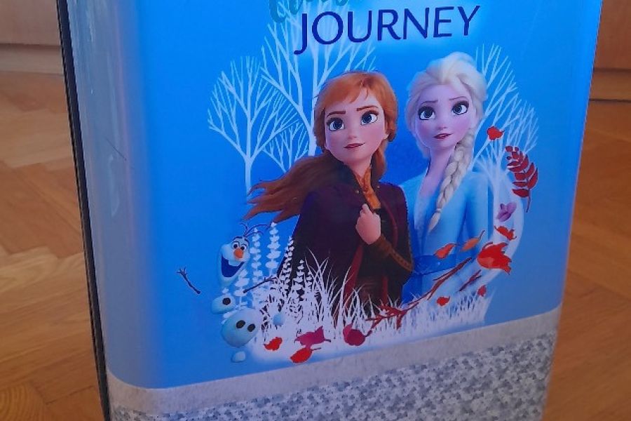 Koffer - Trolley FROZEN (neuwertig!) günstig  zu verkaufen - Bild 2