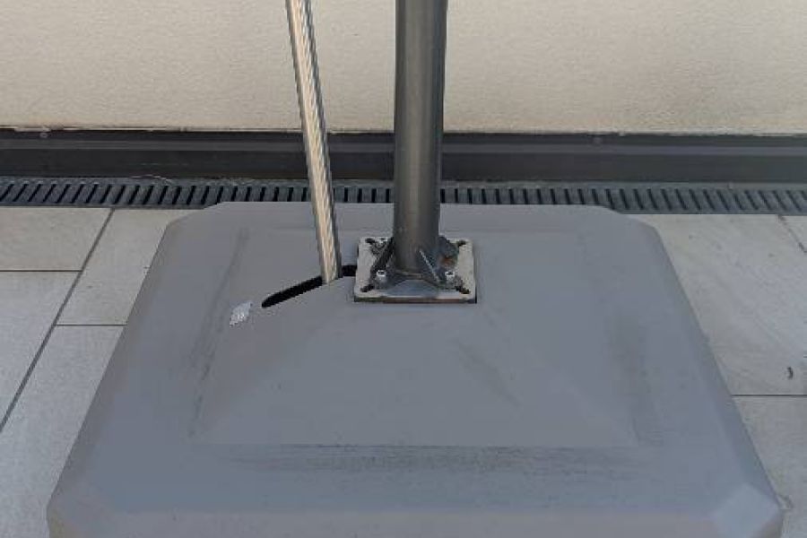 Schirmständer für Sonnenschirm, LiRo Midi Plus  100 kg - Bild 2