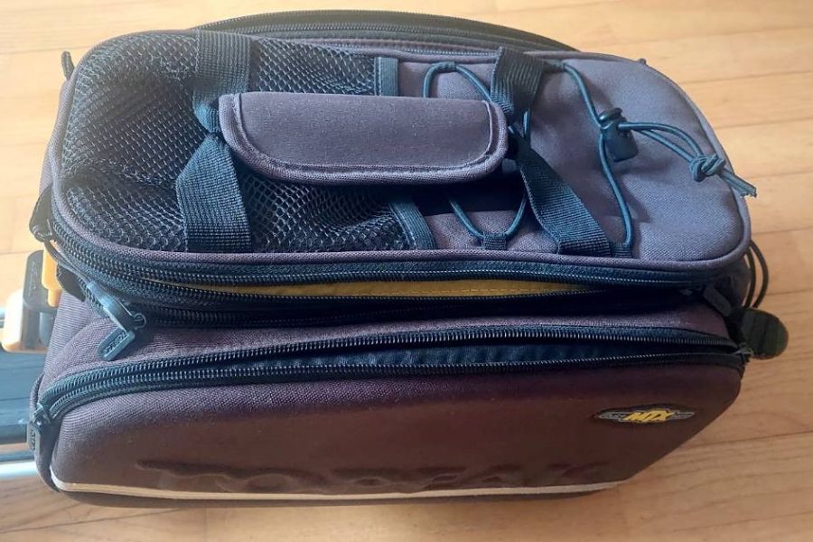 Fahrradtasche mit Gepäcksträger - Bild 2