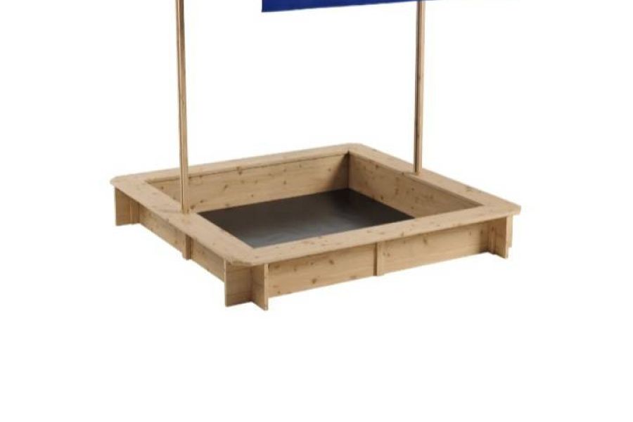 Sandkasten mit Schwenkdach - Bild 1