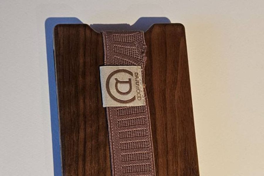 Holz Geldtasche - Bild 1