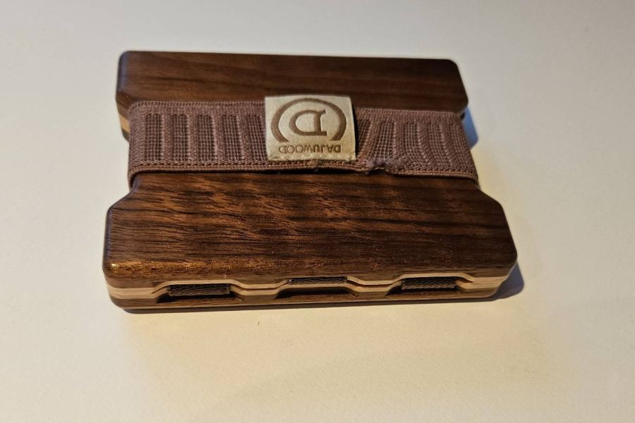 Holz Geldtasche - Bild 5