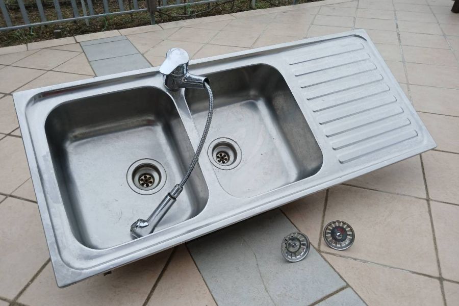 Spühlbecken, doppelt - Bild 1