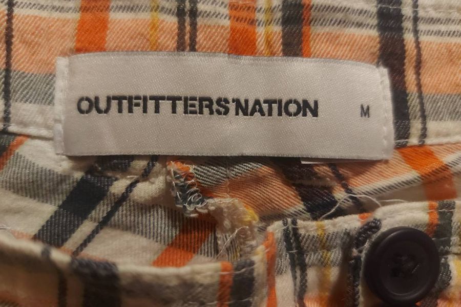 Secondhand: Kurze Hose (weiß, schwarz, rot kariert) - Bild 3