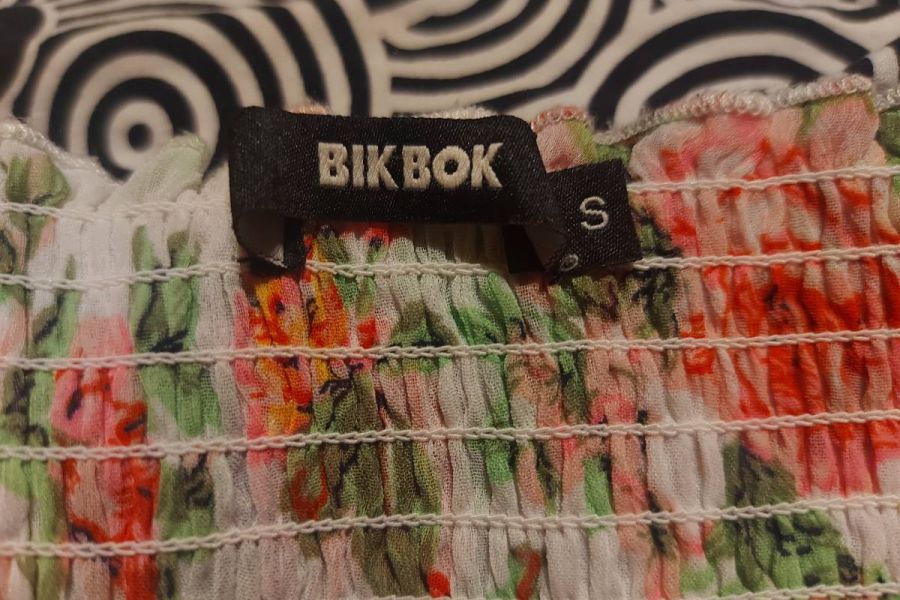 Secondhand: Rock mit Blumenmuster - Bild 4