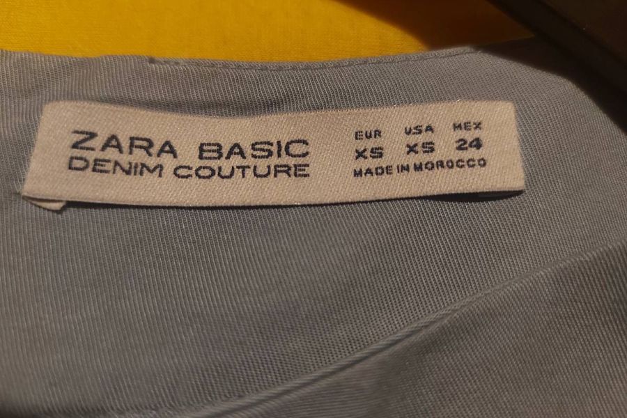 Secondhand: blaues Sommerkleid (für Kinder) - Bild 3
