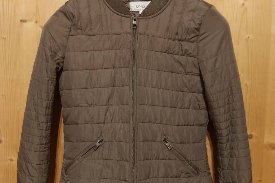 Secondhand: Olivgrüne Steppjacke - Bild 1