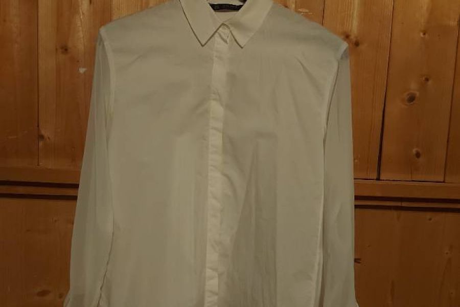 Secondhand: elegante weiße Bluse - Bild 1