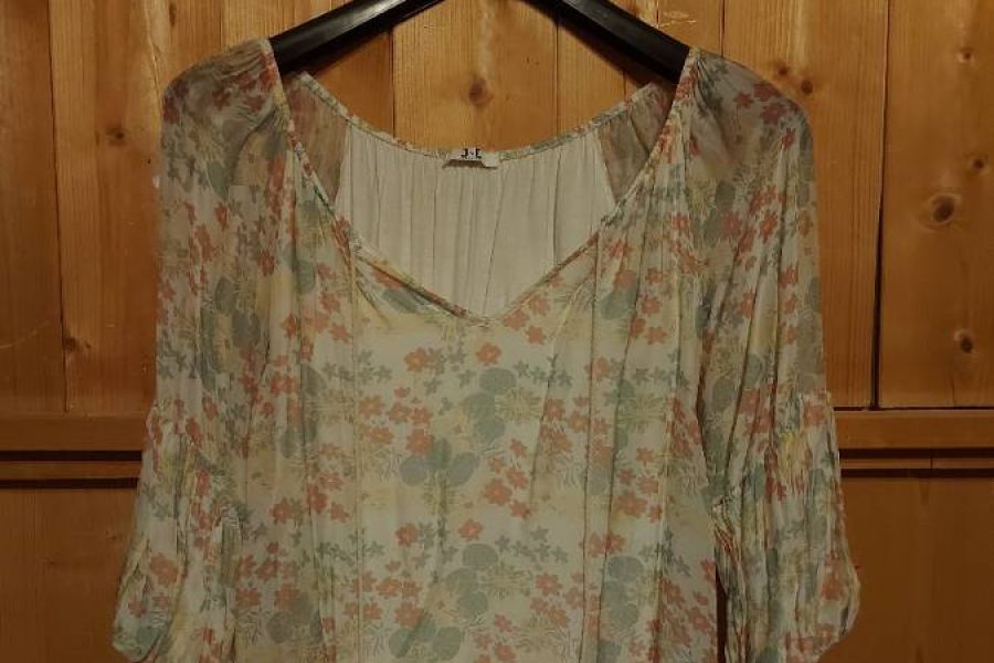 Secondhand: geblümte Bluse - Bild 1