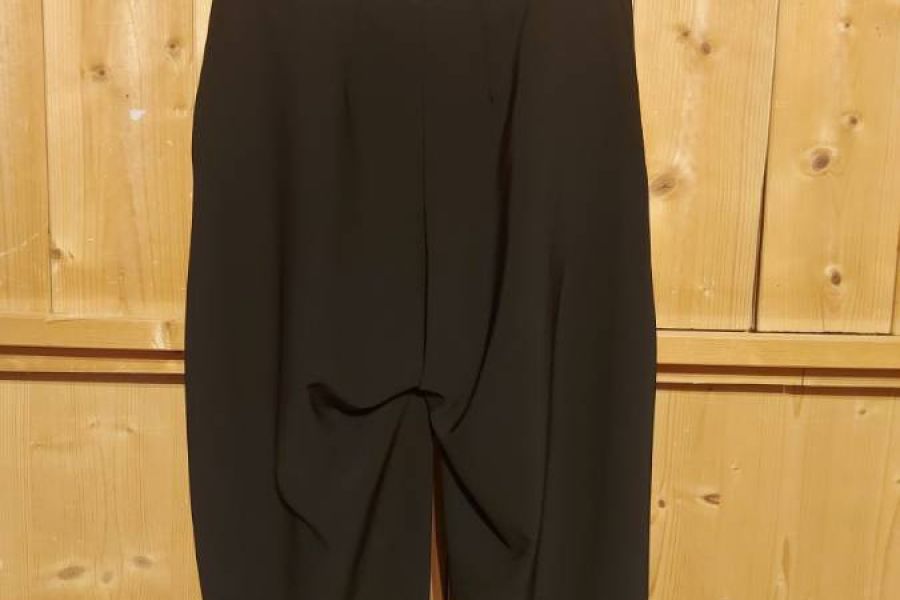Secondhand: elegante schwarze Hose - Bild 2