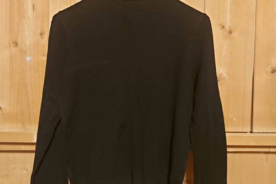 Secondhand: schwarzes Jäckchen mit Knöpfen - Bild 2