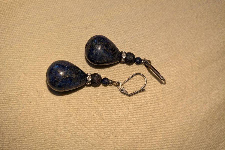 Ohrringe aus Lapislazuli - Bild 2