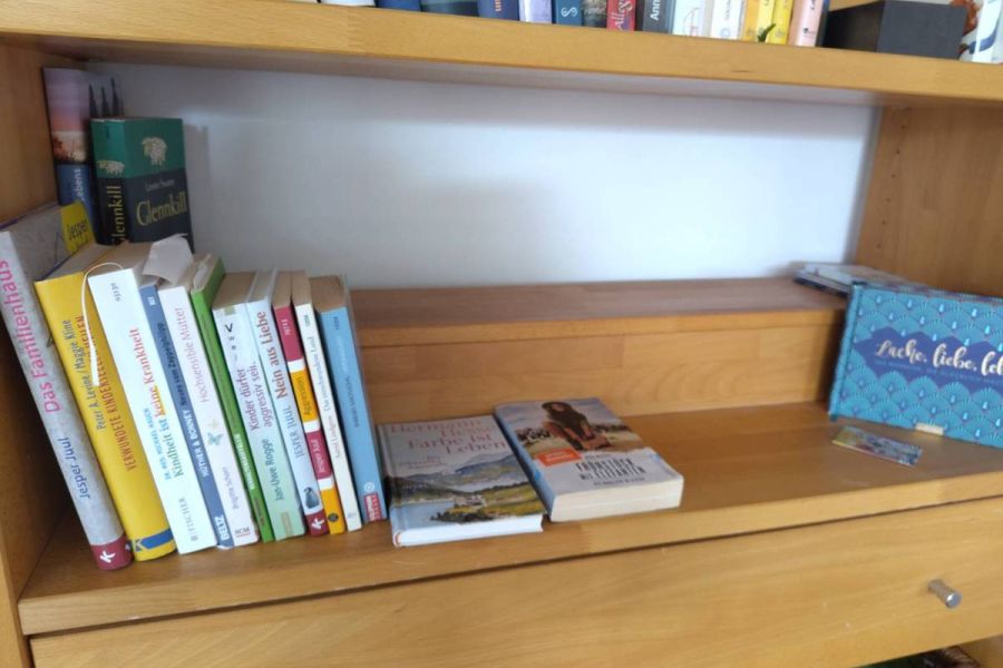 2 robuste Regale aus Wildbuch Massivholz - Bild 4