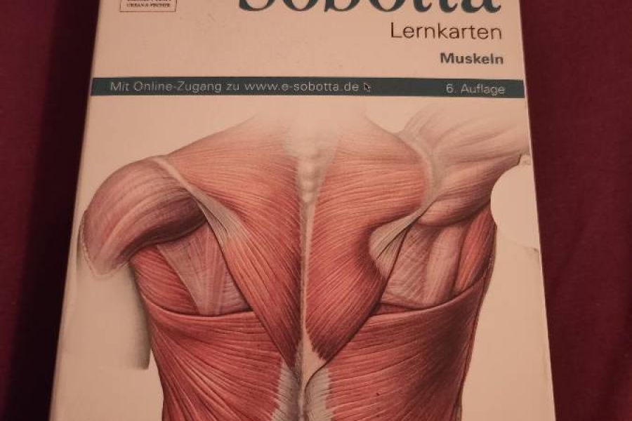 Sobotta Lernkarten Muskeln - Bild 1