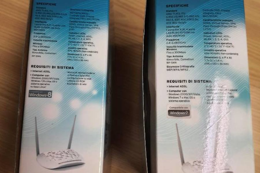 TP LINK MODEM ROUTER  - ADSL 2+ Wireless N 300 Mbps - Topzustand - Bild 2