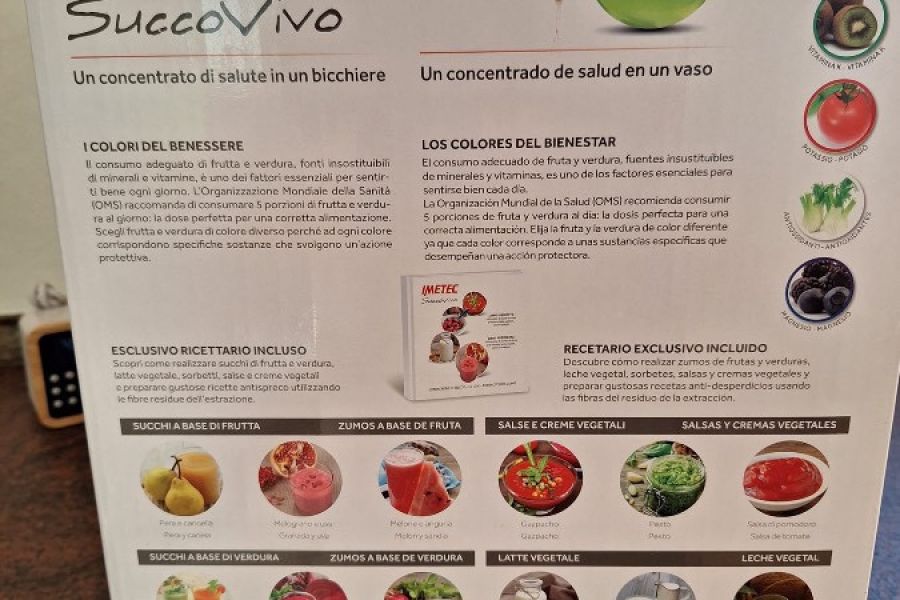 Imetec Succo Vivo Estrattore di Succo SJ 1000 - Bild 3