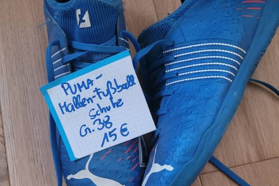 Verkaufe folgende Fußball - und Turn Schuhe - Bild 1