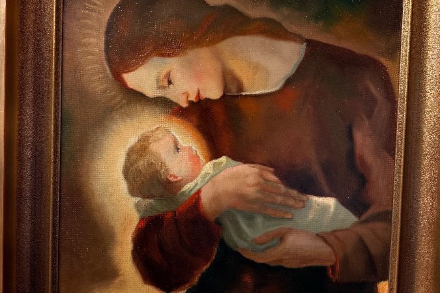 Ölbild. .J.B.Oberkofler,, - Bild 2
