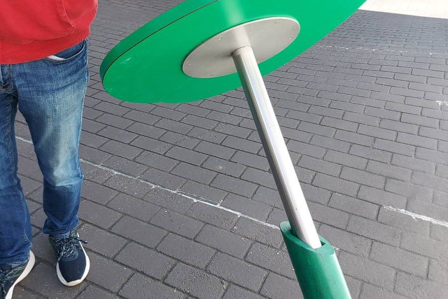 Handgefertigte Stehtische, Edelstahl - Bild 2