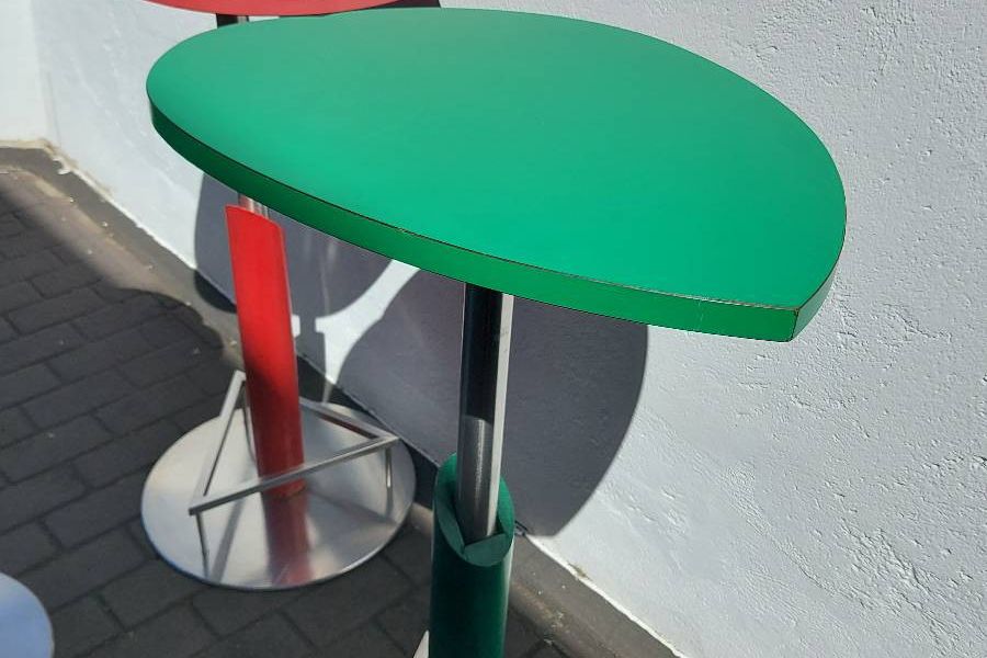 Handgefertigte Stehtische, Edelstahl - Bild 3