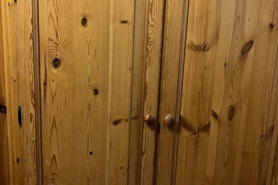 Vendo letto matrimoniale con armadio in legno massello! - Bild 2