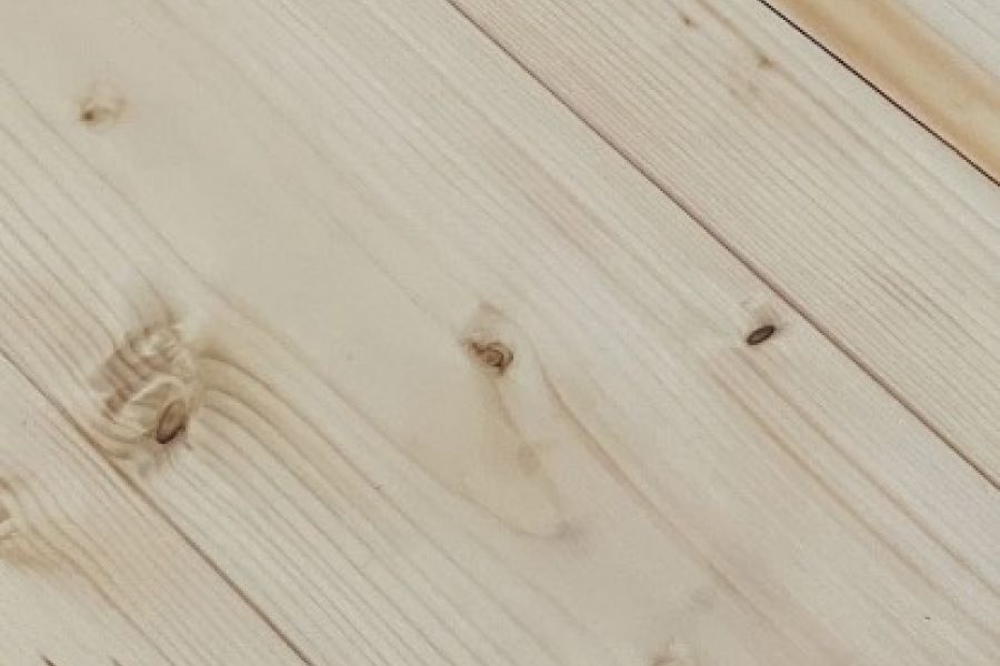Holzboden Fichte mit Nut und Feder - Bild 1