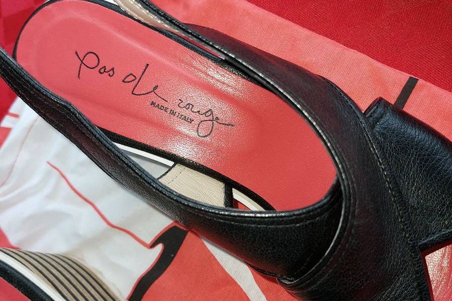 POS de rouge  Sommer Schuhe,  wie Neu gr  38,5 - Bild 5