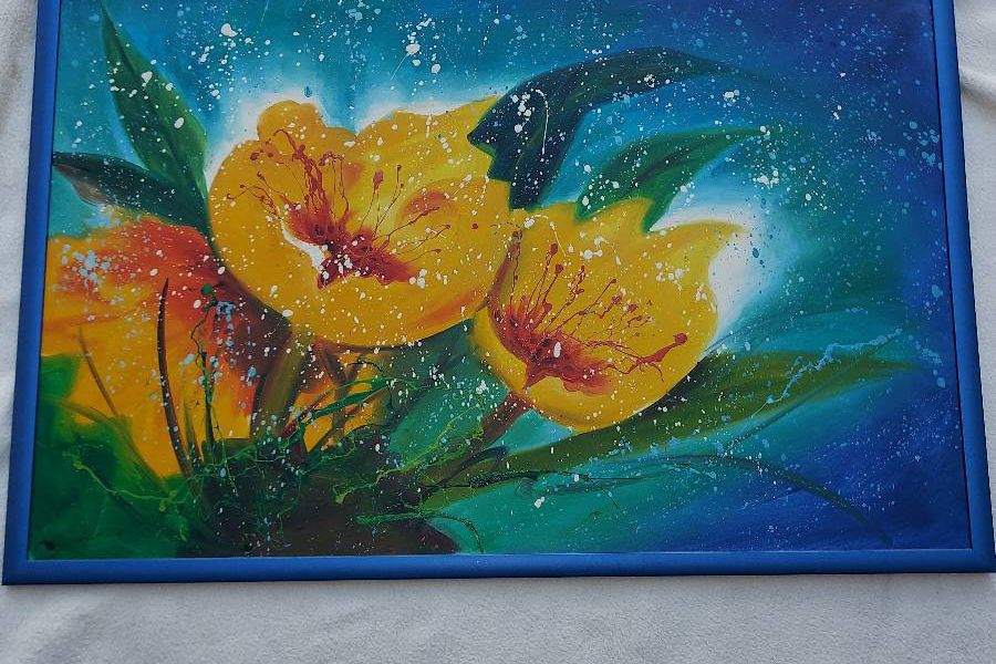 Acryl Bilder  ,sehr schön, modern - Bild 2