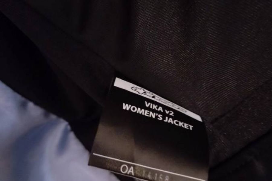 Motorradjacke Leder Damen Alpinestars Gr XS - Bild 4