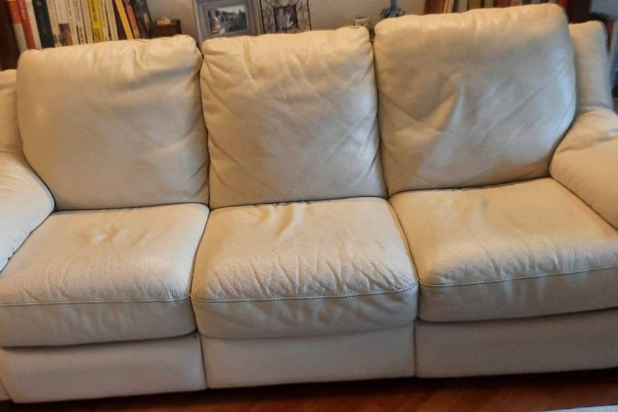 VERSCHENKE/REGALASI - Leder Divan Sofa - Bild 1