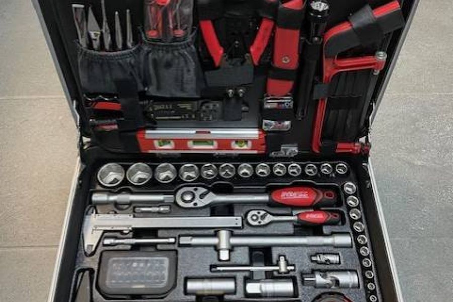 Werkzeugkoffer mit 128 Teile - Bild 3