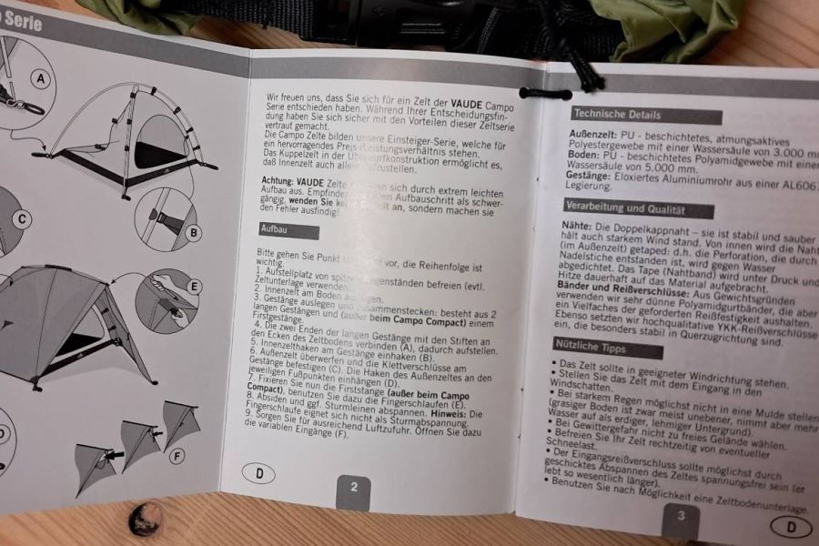 DREI MANN ZELT - Bild 3