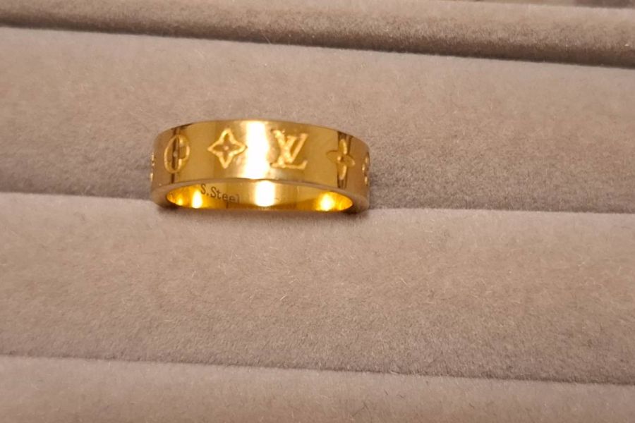 Edelstahl Ring Gr. 50 - Bild 1