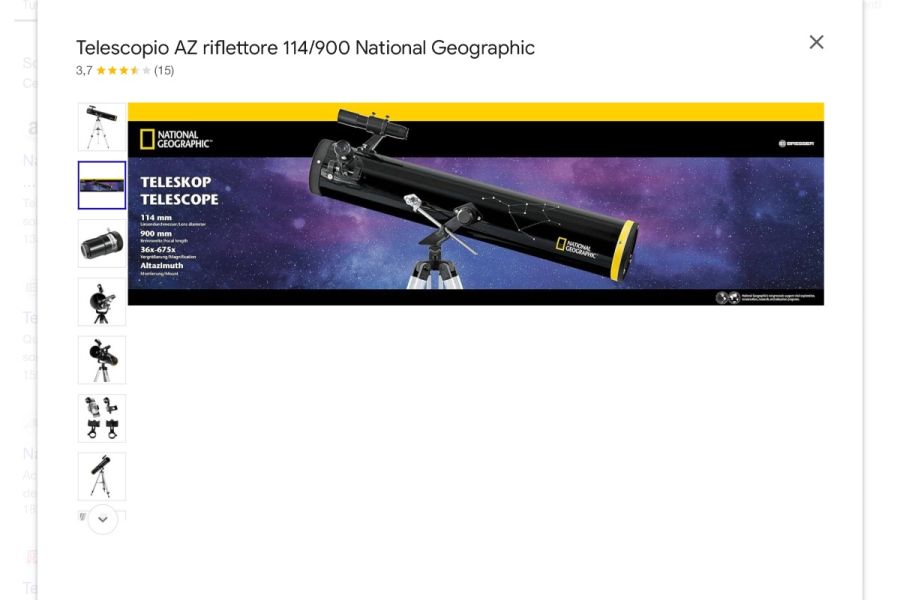 Neues Teleskop N114/900AZ telescopio nuovo - Bild 1