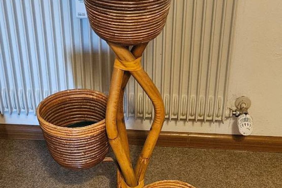 Blumenständer Holz ethnik style - Bild 2