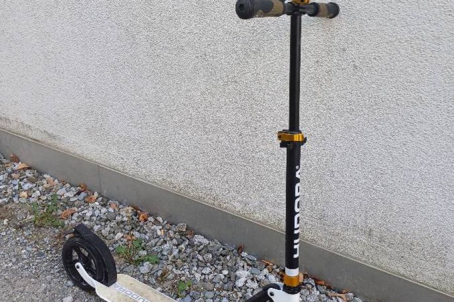 Tretroller monopattino HUDORA BigWheel 205 Pure Scooter - Bild 1