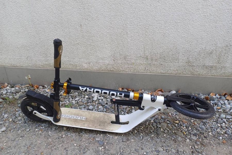 Tretroller monopattino HUDORA BigWheel 205 Pure Scooter - Bild 2