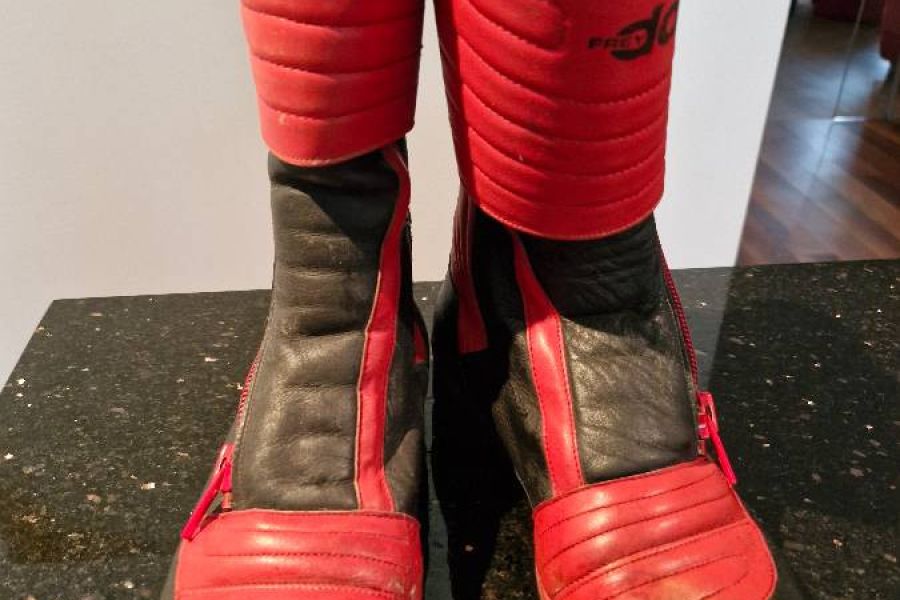 Motorrad Leder Kombi & Helm Damen - Bild 2