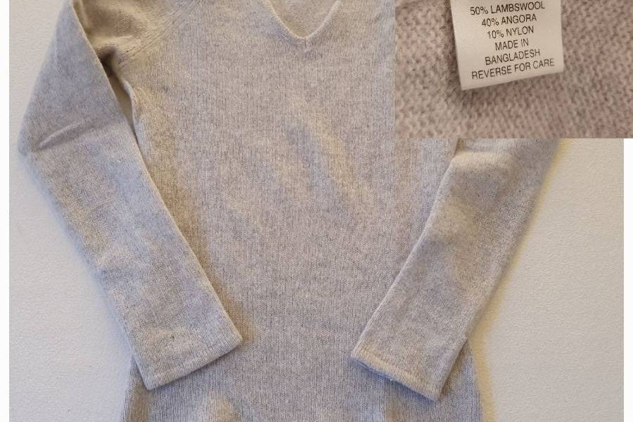 Kuscheliger dünner Wollpulli - Bild 1