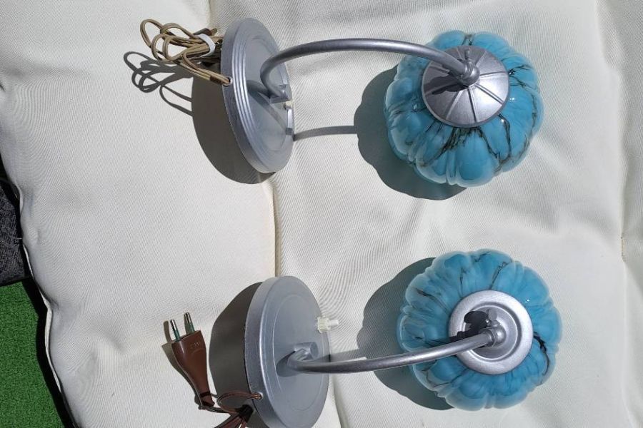 Vintage- Lampen aus Glas - Bild 2